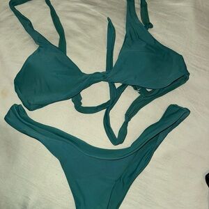 Emerald Green Bikini Set